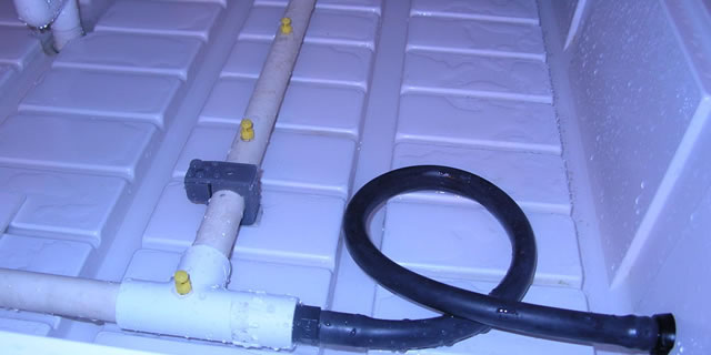 Tray Hydro Jet Cleaning